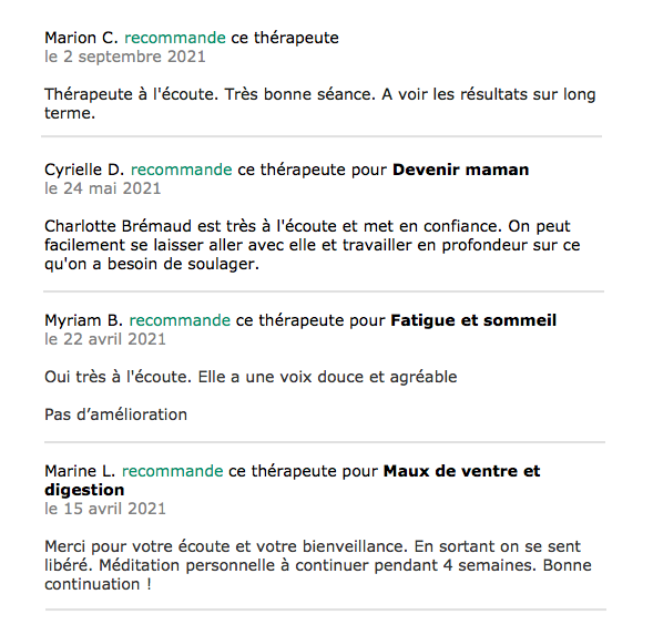 Ce que vous en avez pensé 1 AVIS1petitemarge
